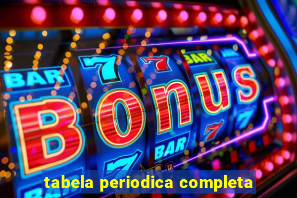 tabela periodica completa